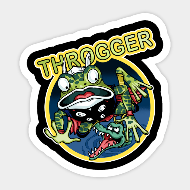 Throgger Sticker by CoDDesigns